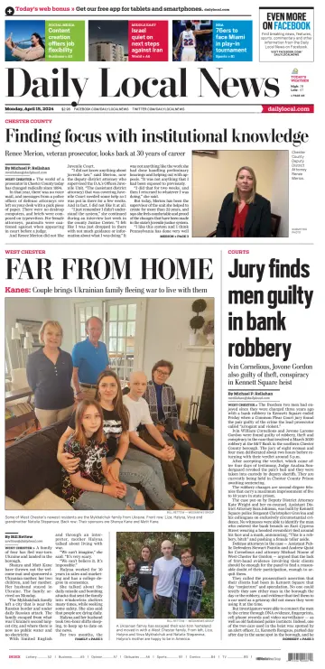 Daily Local News (West Chester, PA) - 15 Aib 2024