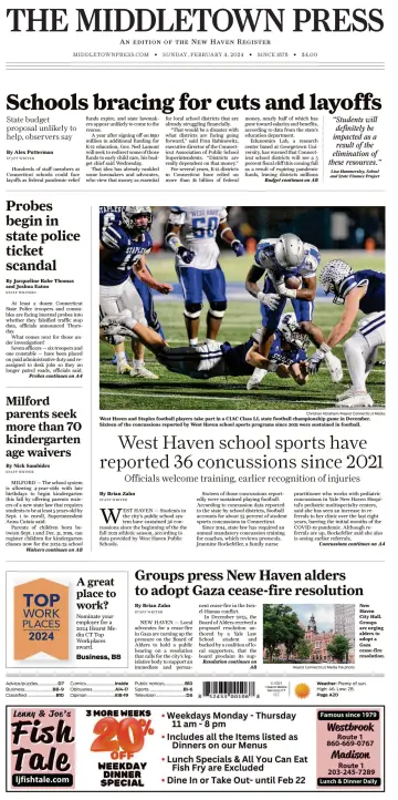 The Middletown Press (Middletown, CT) - 4 Feb 2024