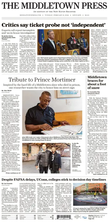 The Middletown Press (Middletown, CT) - 13 Feb 2024