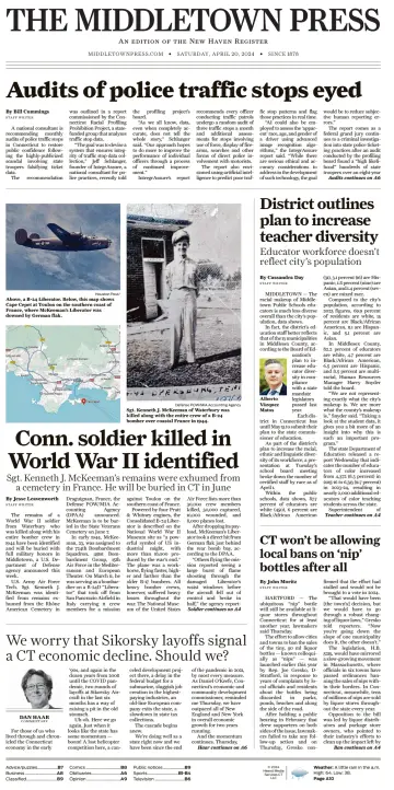 The Middletown Press (Middletown, CT) - 20 Apr. 2024