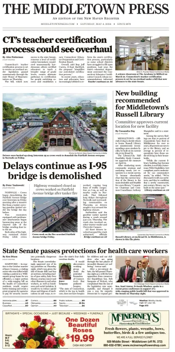 The Middletown Press (Middletown, CT) - 04 mayo 2024