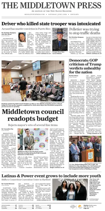 The Middletown Press (Middletown, CT) - 1 Jun 2024