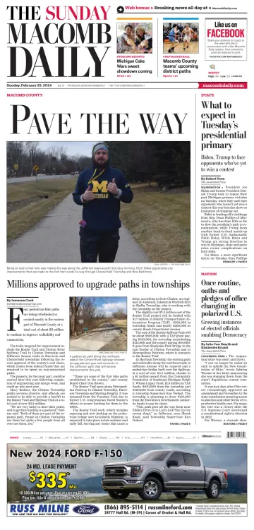 The Macomb Daily - 25 Feb 2024