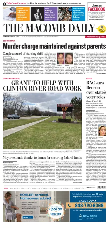 The Macomb Daily - 22 Mar 2024