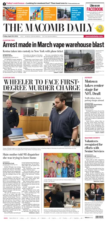 The Macomb Daily - 26 4월 2024