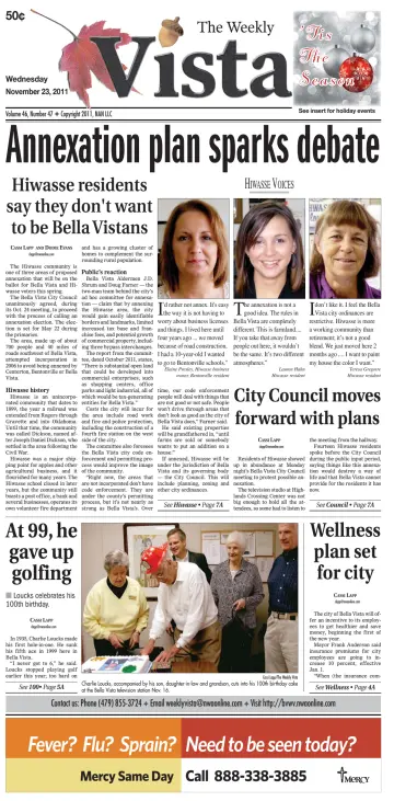 The Weekly Vista - 23 Nov 2011