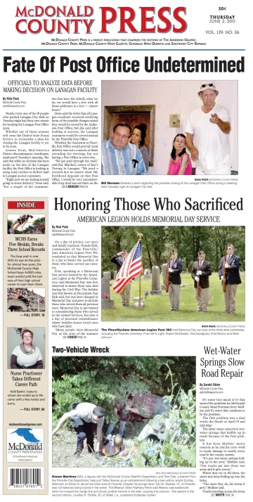 McDonald County Press - 2 Jun 2011