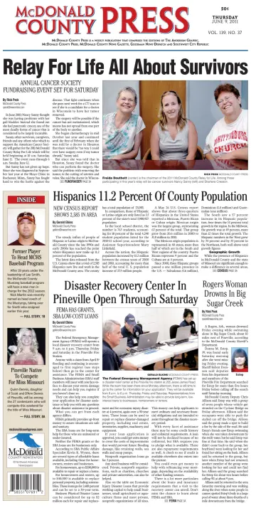 McDonald County Press - 9 Jun 2011