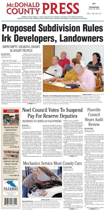 McDonald County Press - 14 Jul 2011