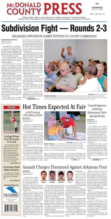 McDonald County Press - 21 Jul 2011