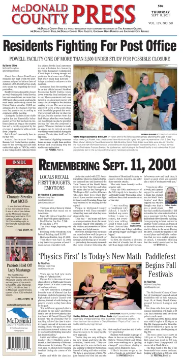 McDonald County Press - 8 Sep 2011