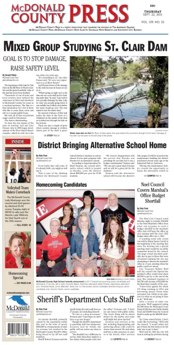 McDonald County Press - 22 Sep 2011