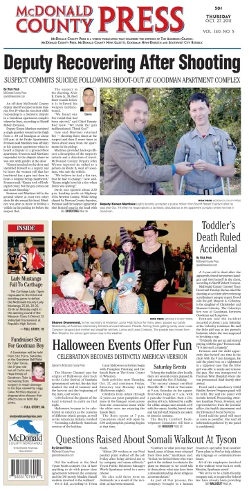 McDonald County Press - 27 Oct 2011