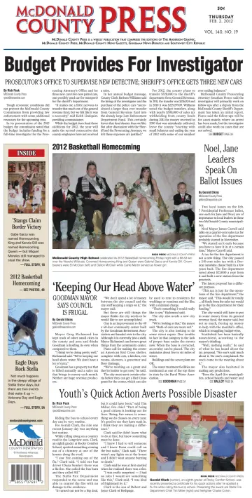 McDonald County Press - 2 Feb 2012