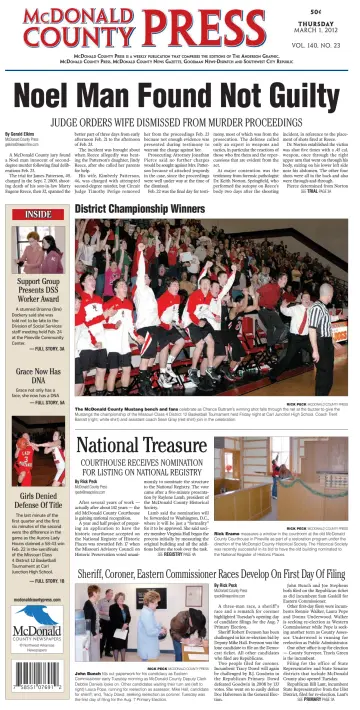 McDonald County Press - 1 Mar 2012