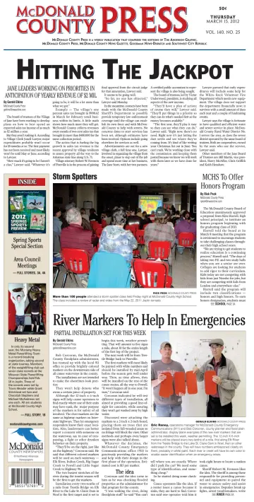 McDonald County Press - 15 Mar 2012