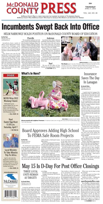 McDonald County Press - 5 Apr 2012