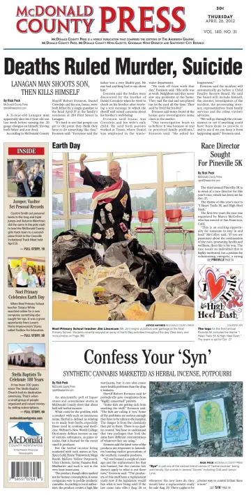 McDonald County Press - 26 Apr 2012