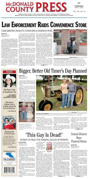 McDonald County Press - 3 May 2012