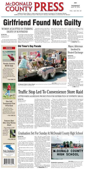 McDonald County Press - 10 May 2012