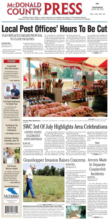 McDonald County Press - 28 Jun 2012