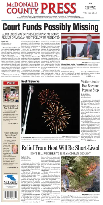 McDonald County Press - 12 Jul 2012