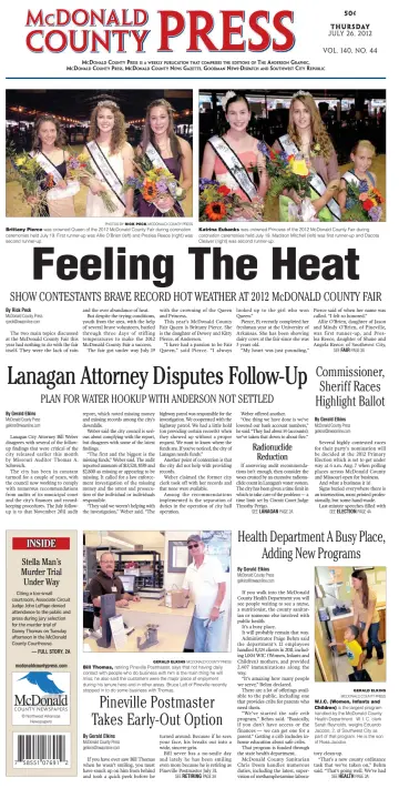 McDonald County Press - 26 Jul 2012