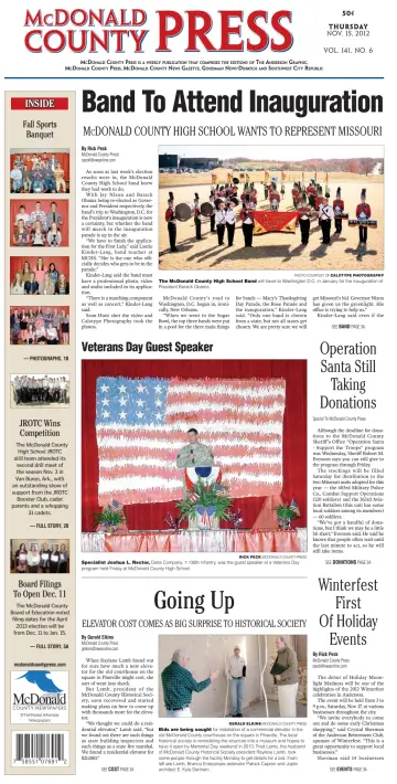McDonald County Press - 15 Nov 2012