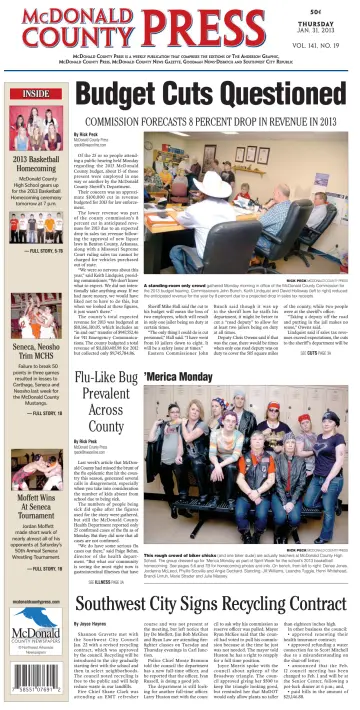 McDonald County Press - 31 Jan 2013