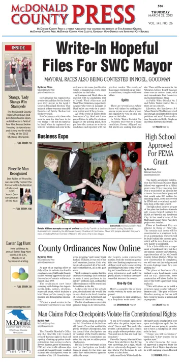 McDonald County Press - 28 Mar 2013