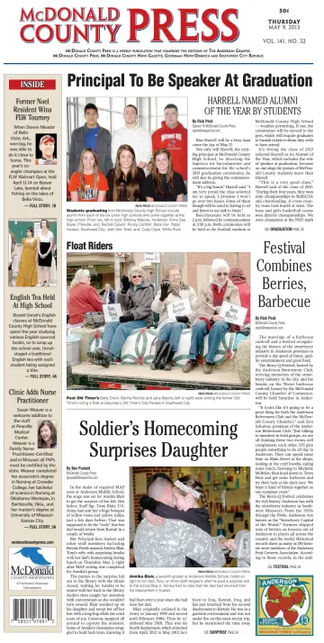 McDonald County Press - 9 May 2013
