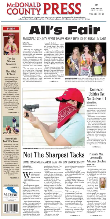McDonald County Press - 25 Jul 2013