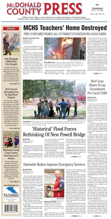 McDonald County Press - 19 Sep 2013