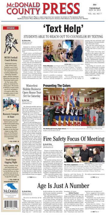 McDonald County Press - 14 Nov 2013