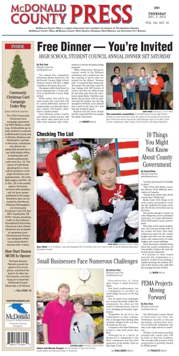 McDonald County Press - 5 Dec 2013