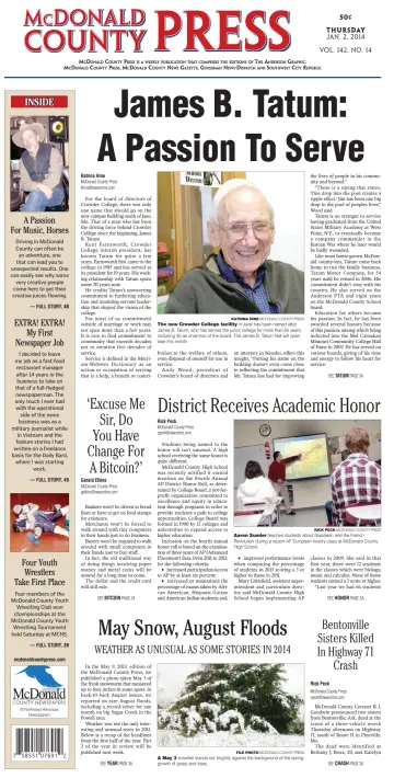 McDonald County Press - 2 Jan 2014