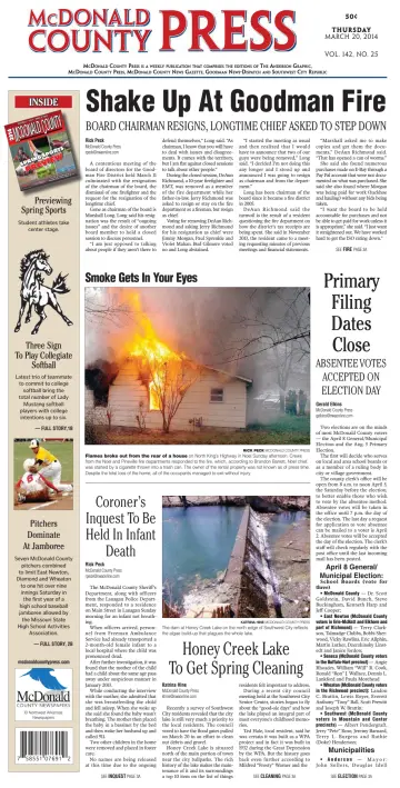 McDonald County Press - 20 Mar 2014