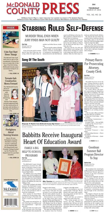 McDonald County Press - 27 Mar 2014