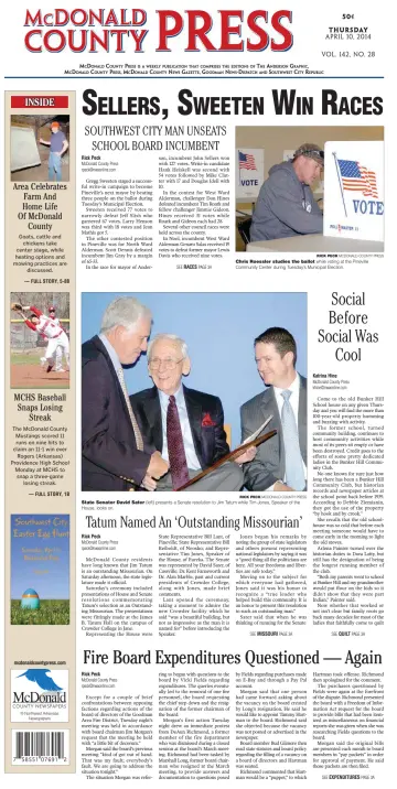 McDonald County Press - 10 Apr 2014