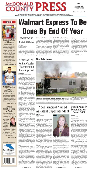 McDonald County Press - 19 Jun 2014