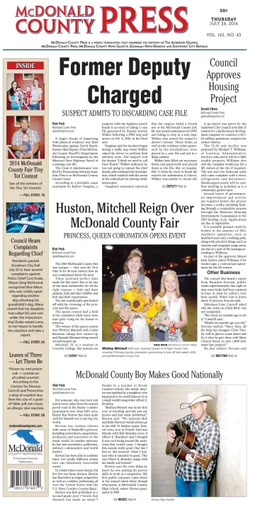 McDonald County Press - 24 Jul 2014