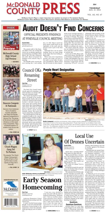 McDonald County Press - 21 Aug 2014
