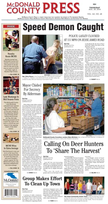 McDonald County Press - 28 Aug 2014