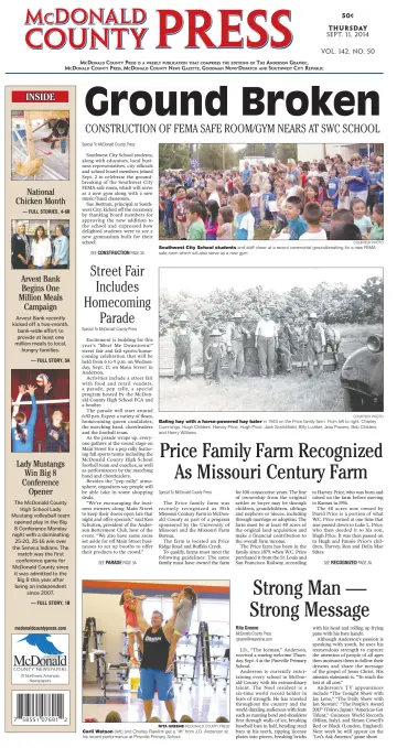 McDonald County Press - 11 Sep 2014