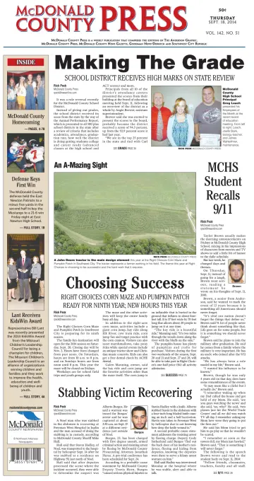 McDonald County Press - 18 Sep 2014