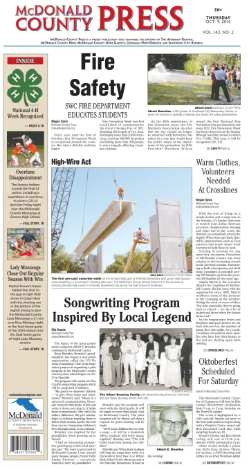 McDonald County Press - 9 Oct 2014