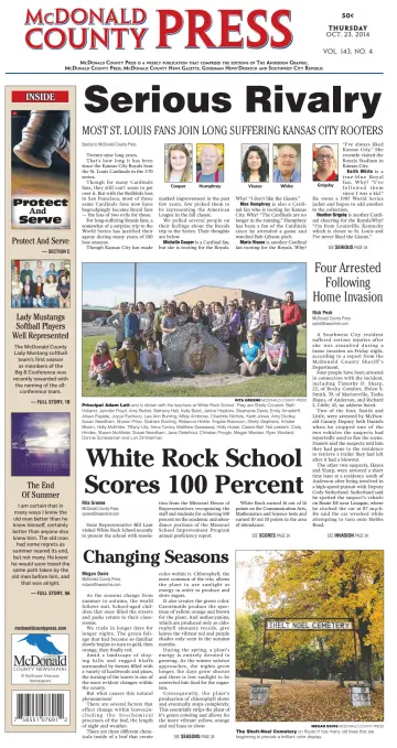 McDonald County Press - 23 Oct 2014