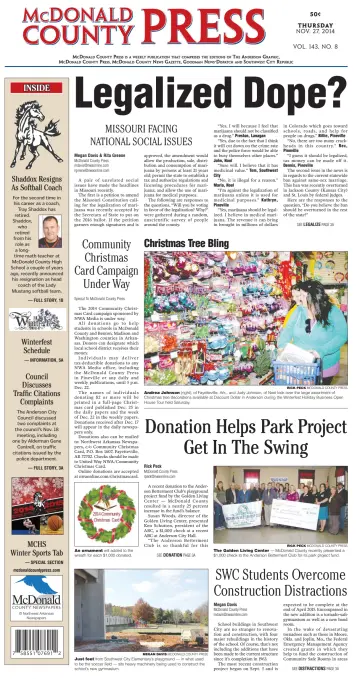 McDonald County Press - 27 Nov 2014