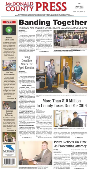 McDonald County Press - 8 Jan 2015
