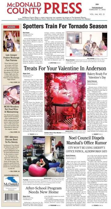 McDonald County Press - 11 Feb 2016